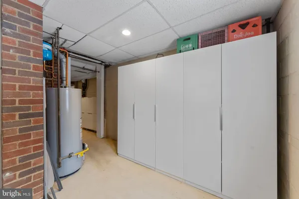 a view of a balcony with wooden floor