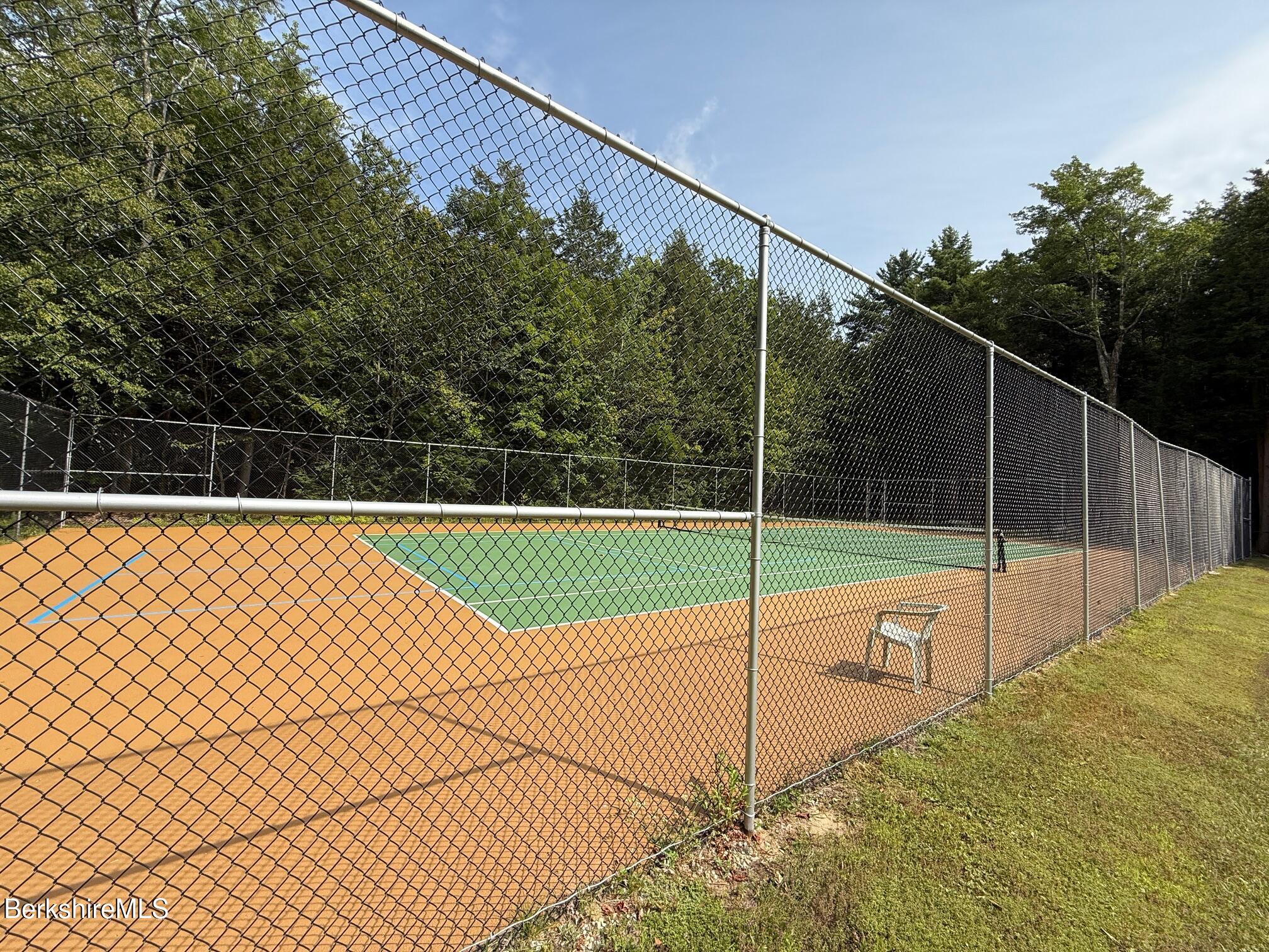 58 Evergreen Road Otis, MA 01029 - Photo 25 of 27 a view of a tennis court