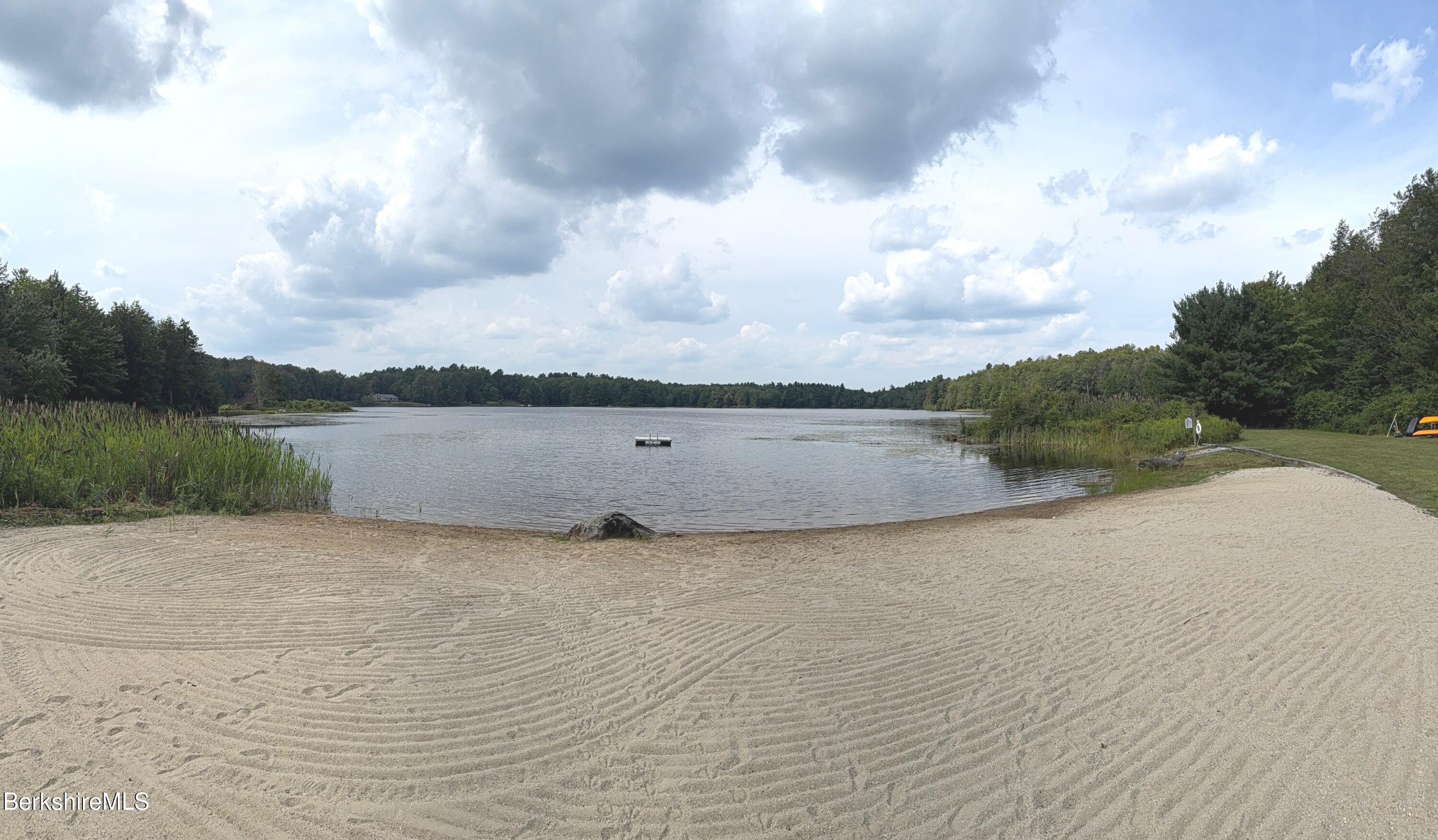 58 Evergreen Road Otis, MA 01029 - Photo 26 of 27 a view of patio and lake view