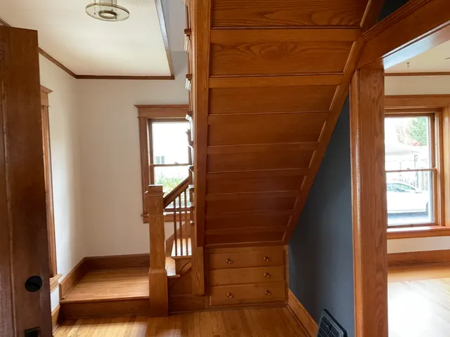 a view of front door