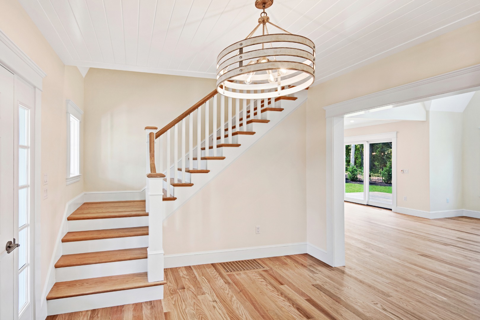1 Wilsons Lane Edgartown, MA 02539 - Photo 11 of 18 a view of entryway and hall with wooden floor