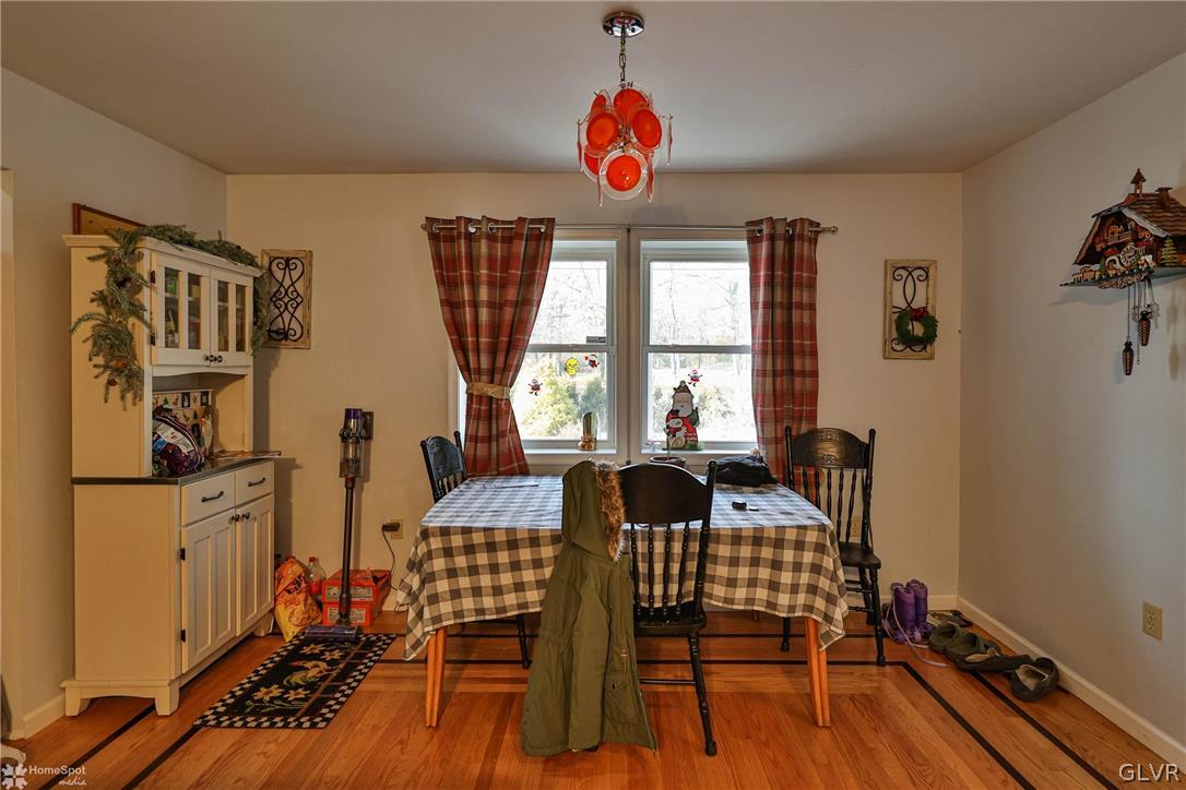 292 East Moorestown Road Wind Gap, PA 18091 - Photo 20 of 46 a view of a dining room with furniture window and wooden floor