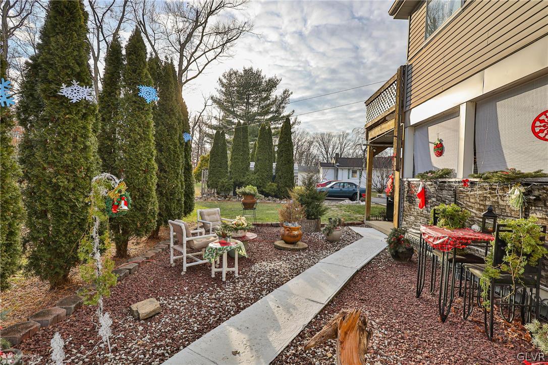 292 East Moorestown Road Wind Gap, PA 18091 - Photo 43 of 46 a view of a chairs and tables in the patio