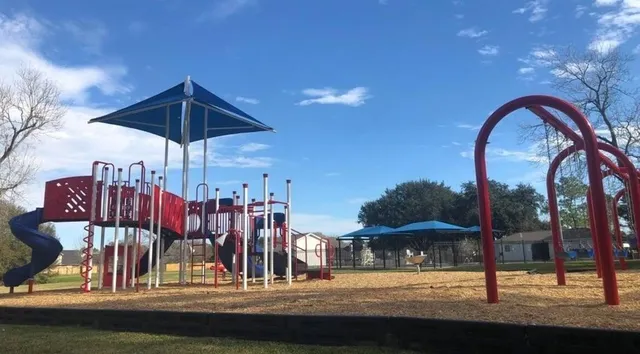 a view of a chairs and table in the patio