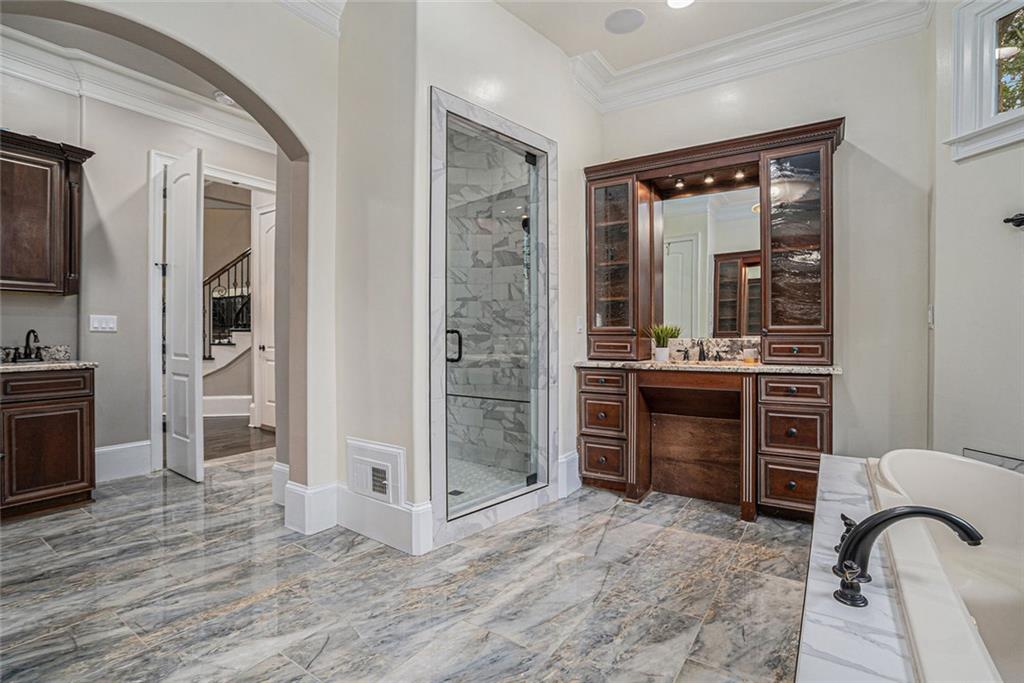 4025 Cascade Road Atlanta, GA 30331 - Photo 6 of 48 a view of kitchen with stainless steel appliances granite countertop a stove and a refrigerator