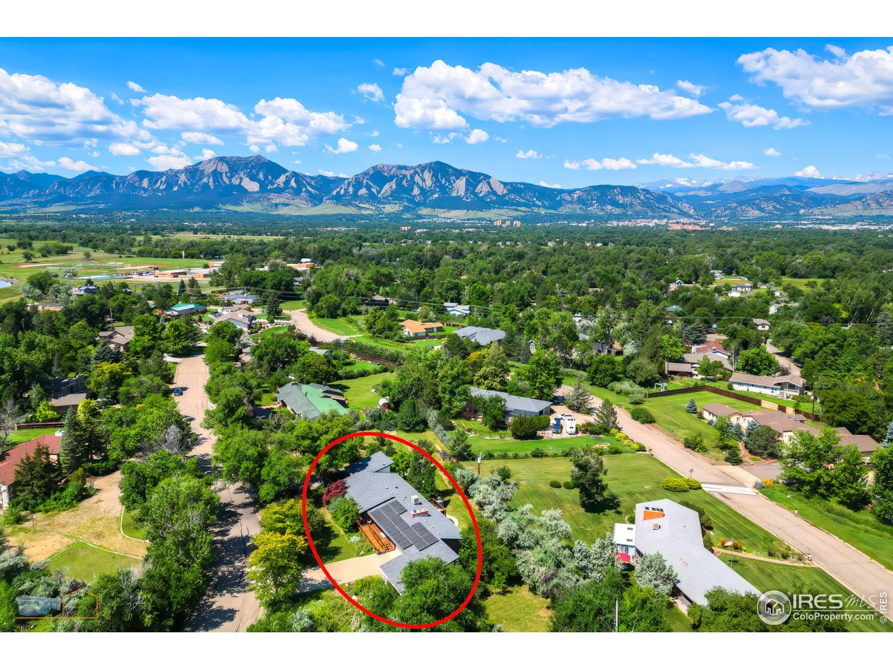 6423 Clearview Road Boulder, CO 80303 - Photo 39 of 40 a view of a city