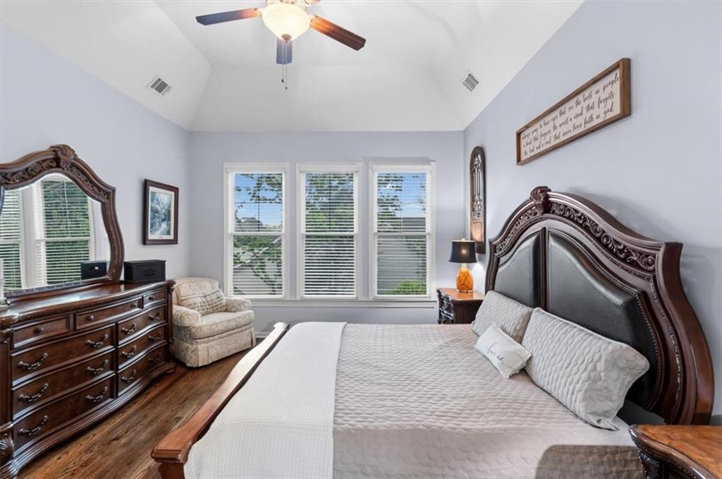 201 Providence Lane Canton, GA 30114 - Photo 21 of 50 a bedroom with furniture and a large window