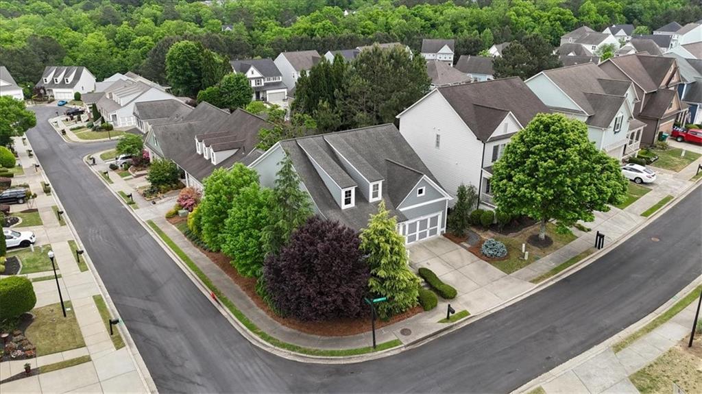 201 Providence Lane Canton, GA 30114 - Photo 39 of 50 an aerial view of a house