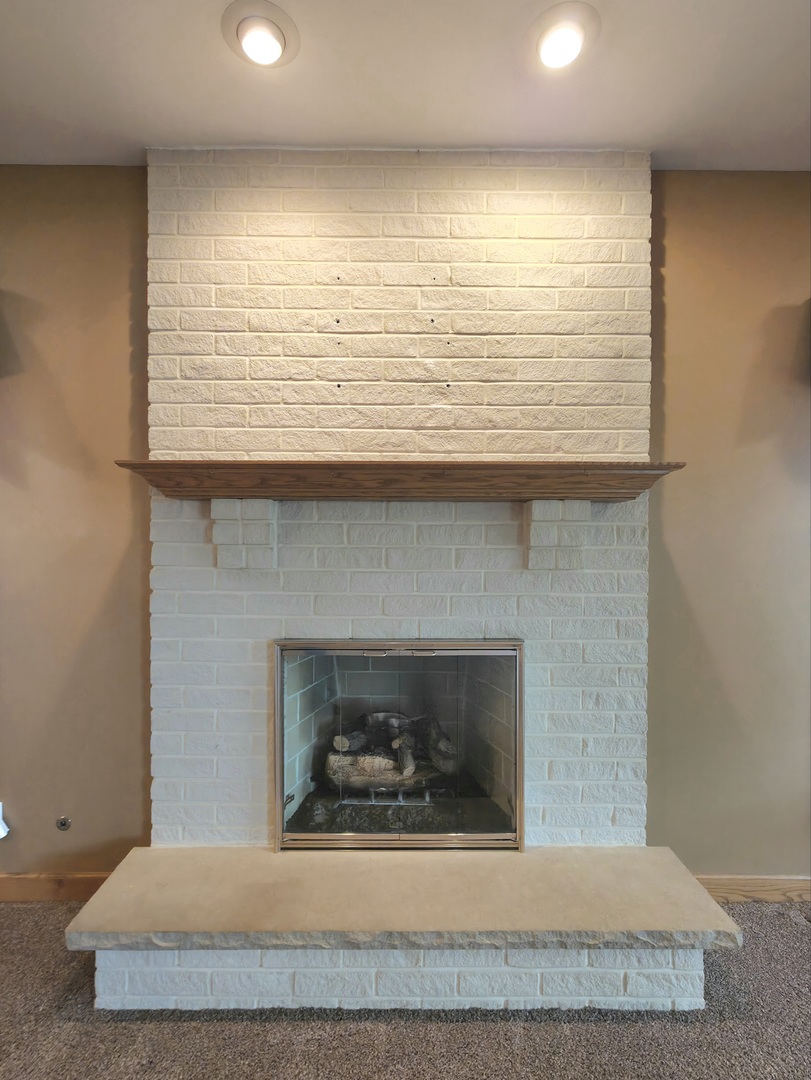 10160 Lancaster Drive Mokena, IL 60448 - Photo 12 of 41 a room with a fireplace and a rug
