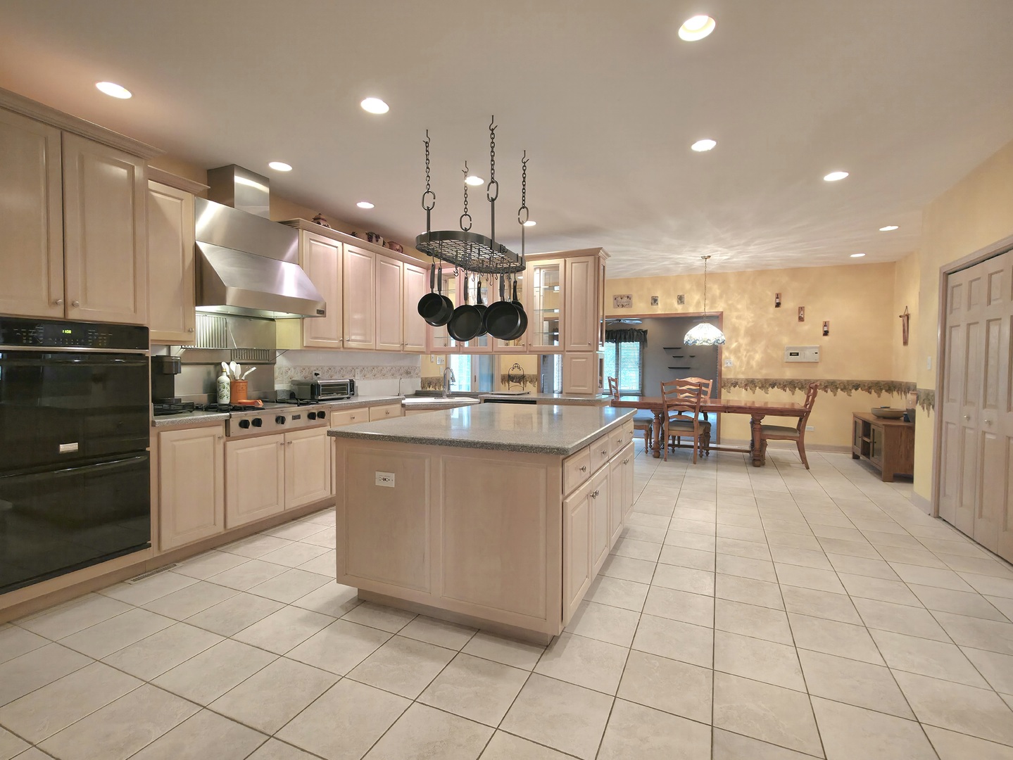 10160 Lancaster Drive Mokena, IL 60448 - Photo 5 of 41 a kitchen with stainless steel appliances kitchen island granite countertop a sink and cabinets