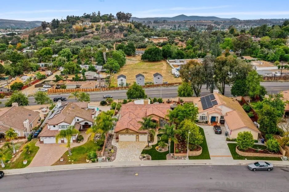 14420 Silver Heights Road Poway, CA 92064 - Photo 12 of 73 an aerial view of residential houses with outdoor space and street view