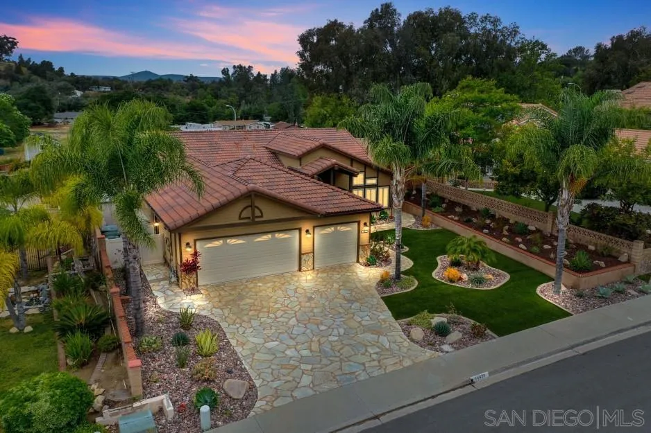 14420 Silver Heights Road Poway, CA 92064 - Photo 3 of 73 an aerial view of a house with garden