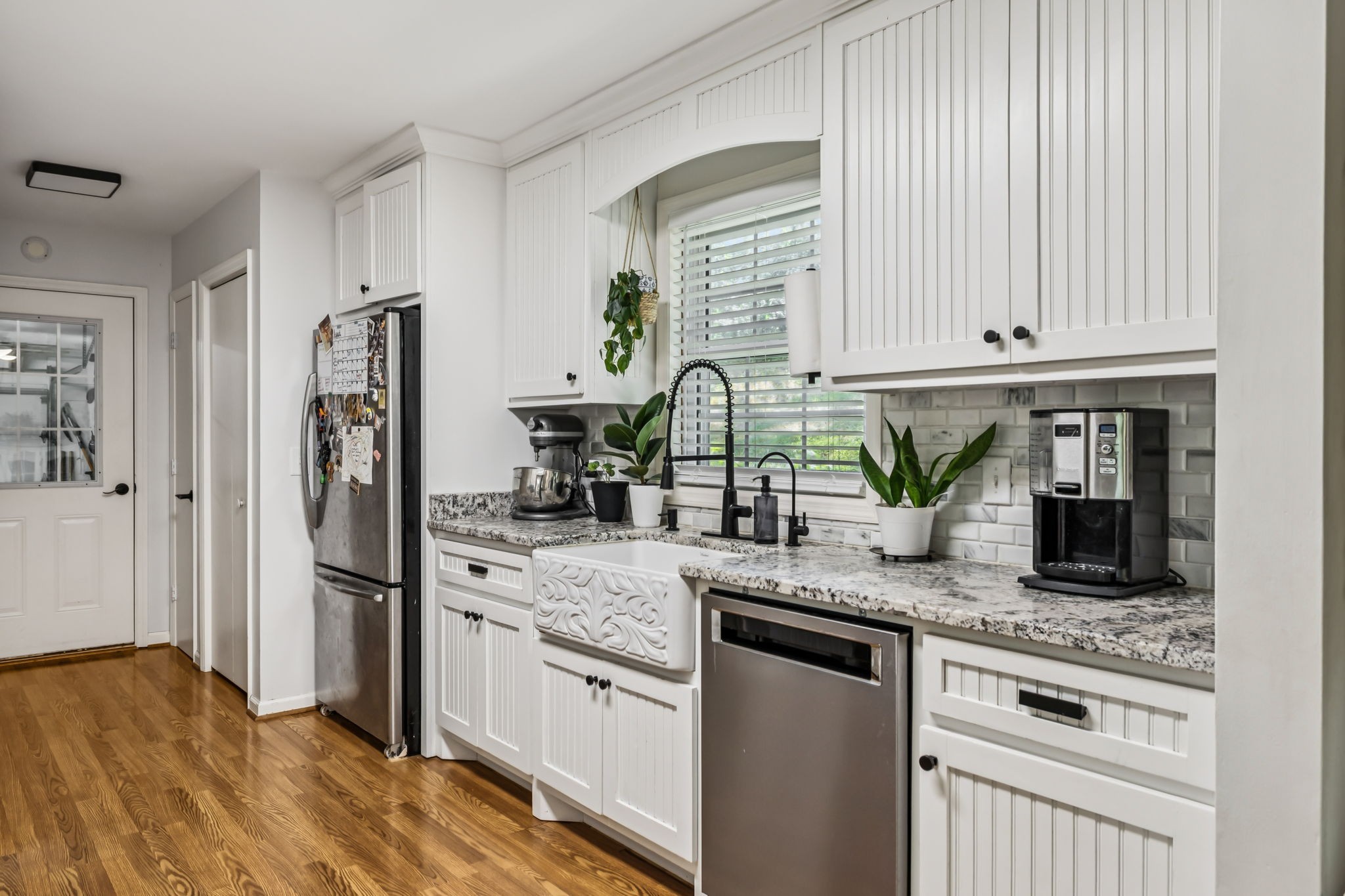 4951 Weakley Creek Road Lawrenceburg, TN 38464 - Photo 8 of 75 a kitchen with stainless steel appliances granite countertop a refrigerator and a sink