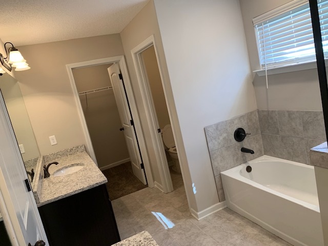 1065 Carib Loop East Cordova, TN 38018 - Photo 11 of 16 a bathroom with a bathtub sink and a mirror