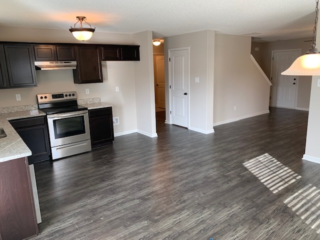 1065 Carib Loop East Cordova, TN 38018 - Photo 10 of 16 a kitchen with stainless steel appliances a refrigerator and a stove top oven