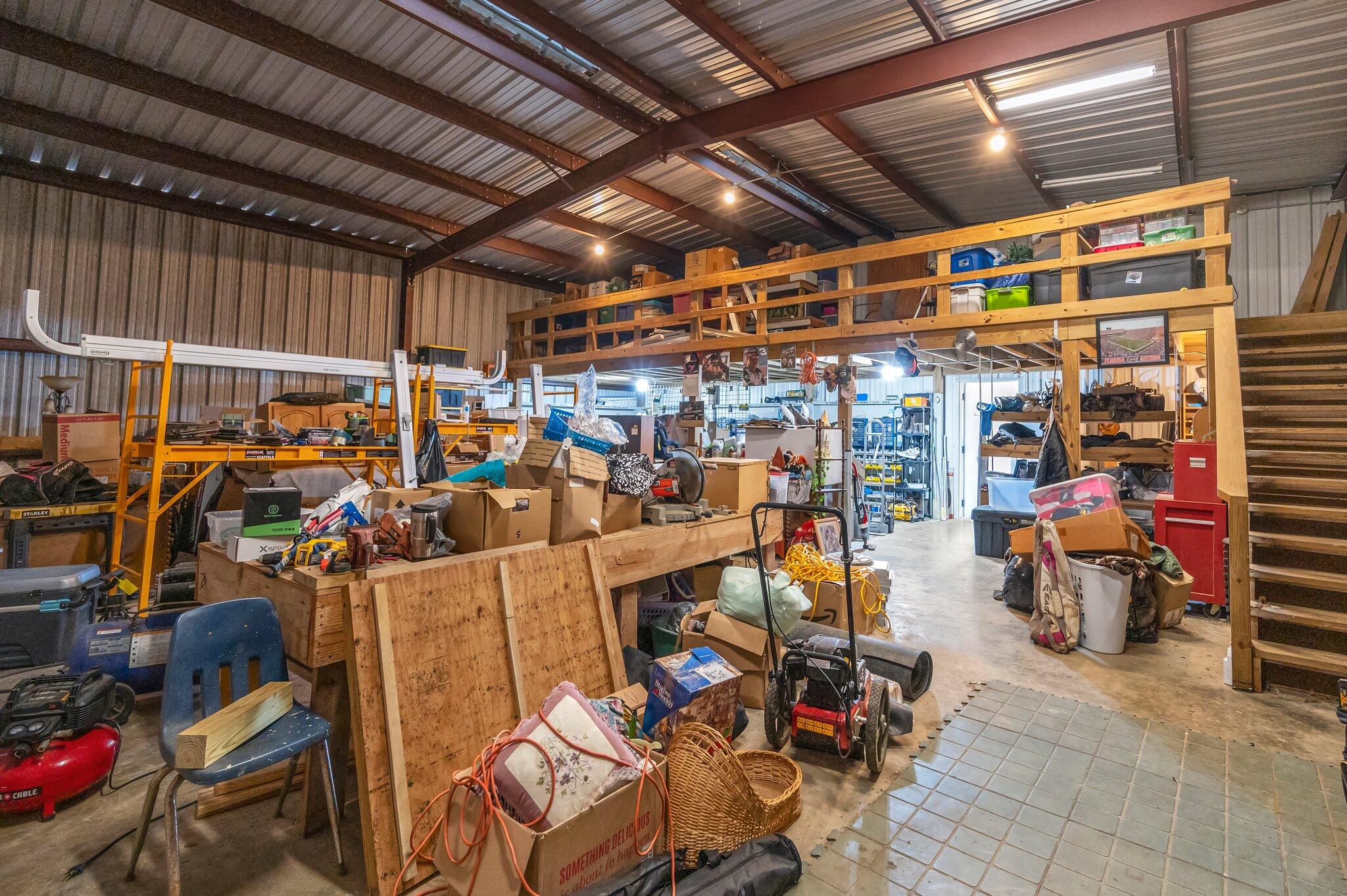 452 Pen Williams Road DeFuniak Springs, FL 32433 - Photo 56 of 56 Shop with Loft and over head storage