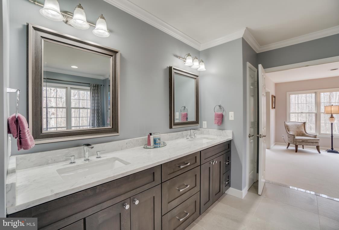 5 Ruffian Drive Stafford, VA 22556 - Photo 31 of 57 Two sinks with plenty of vanity and storage space.