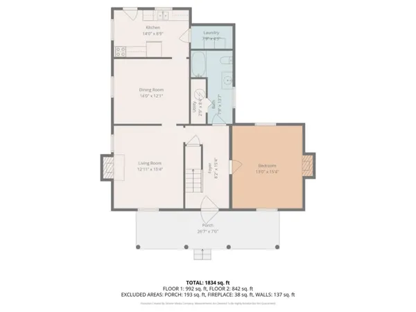 a picture of floor plan