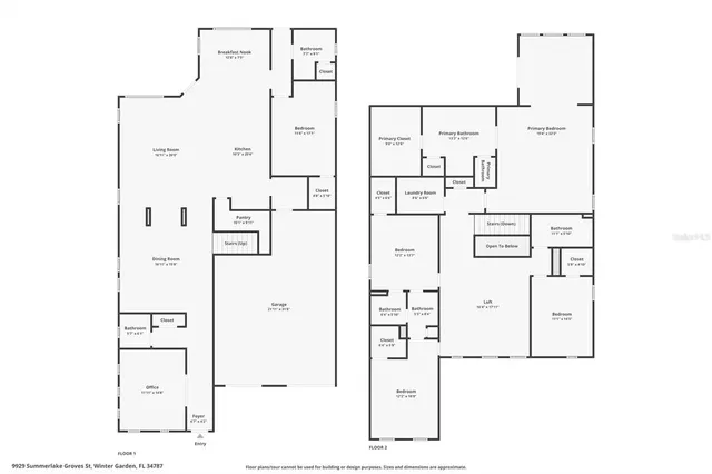 $925,000 | 9929 Summerlake Groves Street, Winter Garden, FL 34787