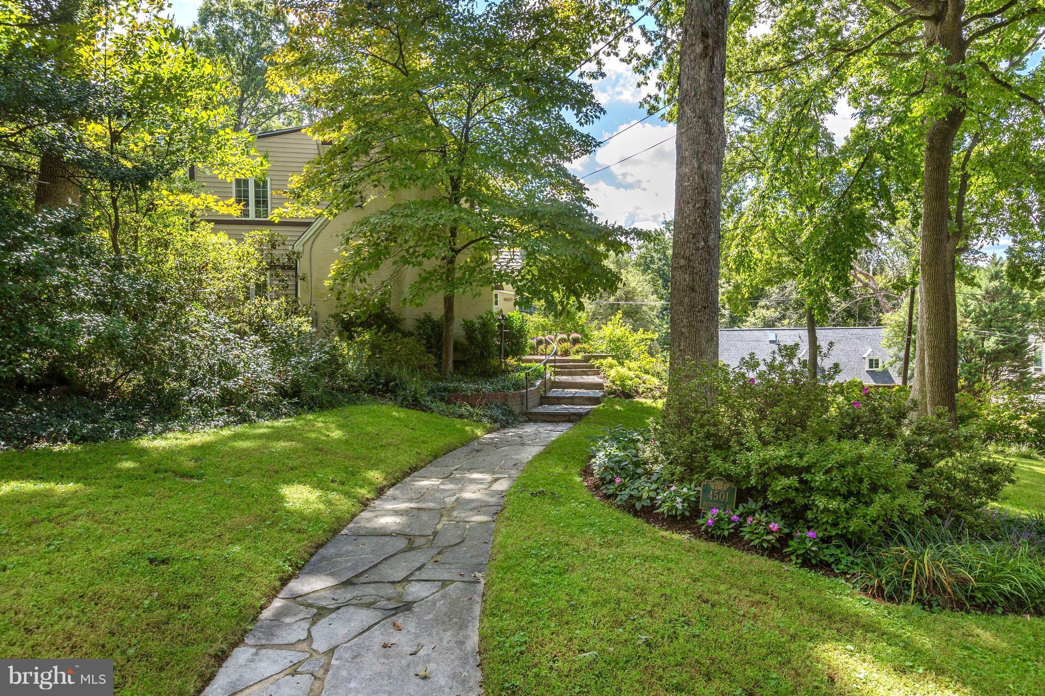 4501 Wetherill Road Bethesda, MD 20816 - Photo 4 of 29 Breathtaking landscape guides you to the door