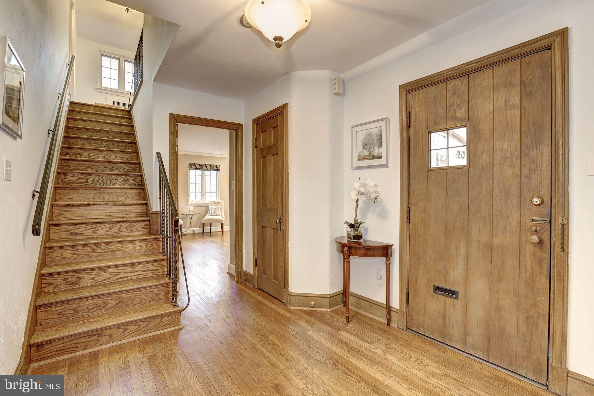4501 Wetherill Road Bethesda, MD 20816 - Photo 5 of 29 Welcoming foyer with coat closet