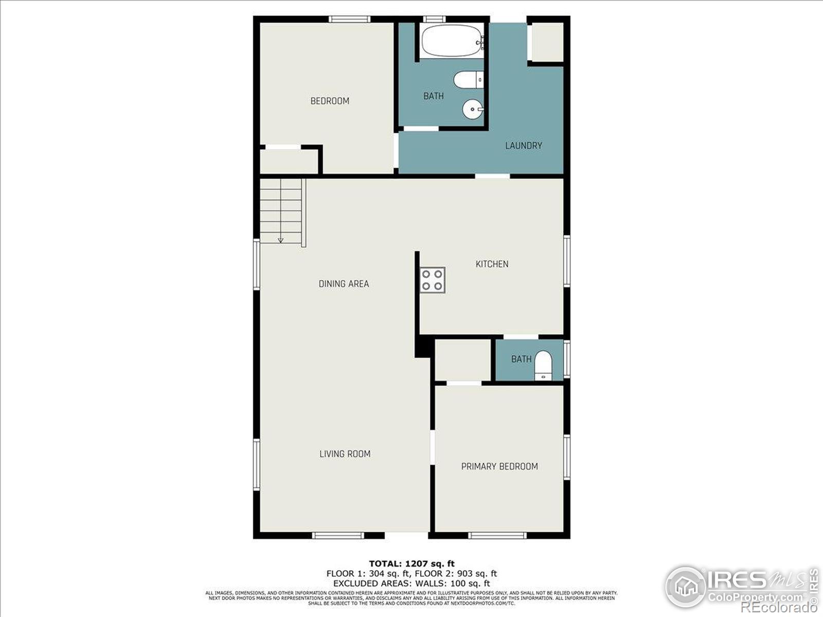 727 Baker Street Longmont, CO 80501 - Photo 23 of 25 a picture of a floor plan