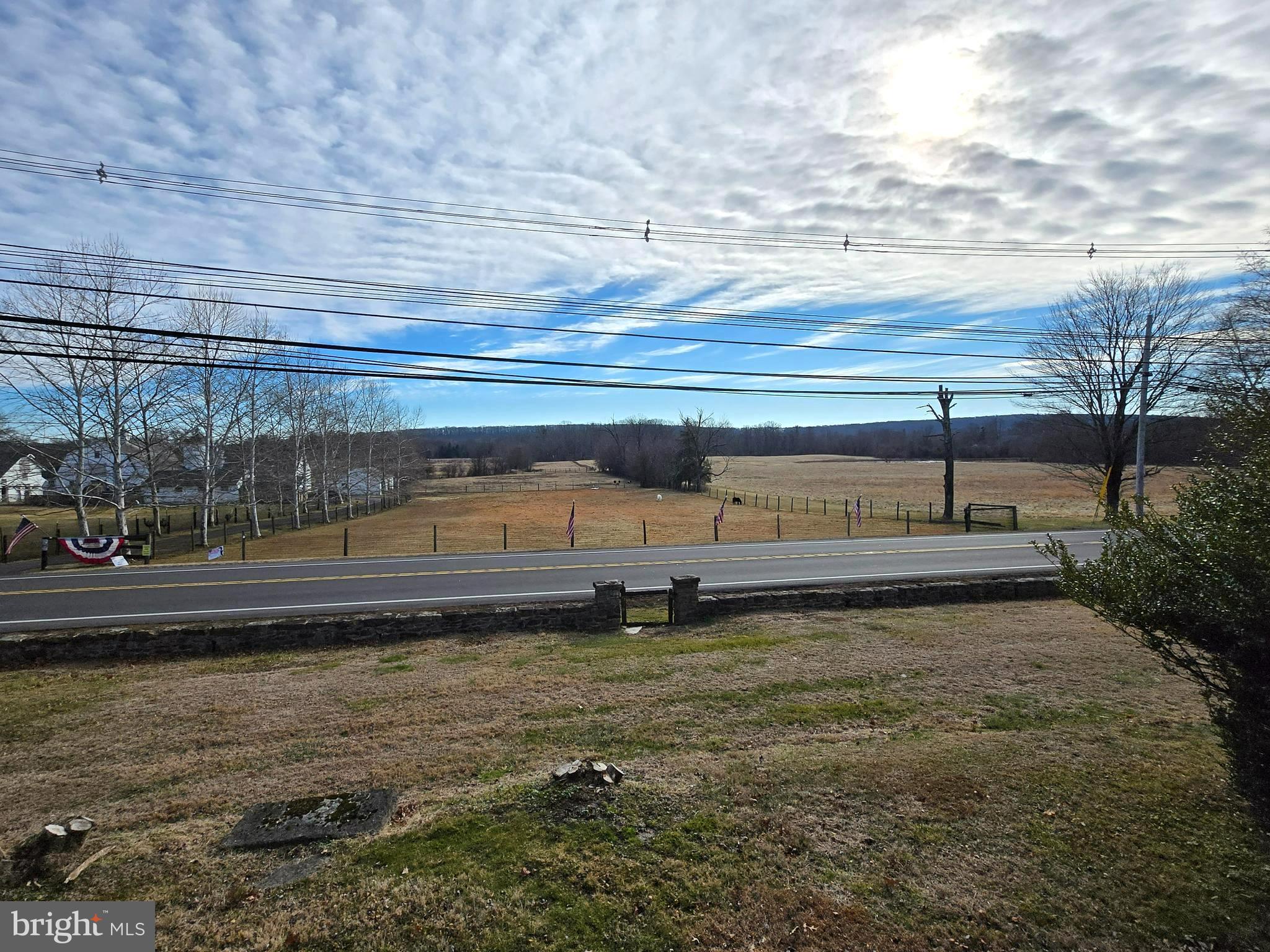 2519 Ash Mill Road Doylestown, PA 18902 - Photo 34 of 51 View From Front Of Preserved Farmland