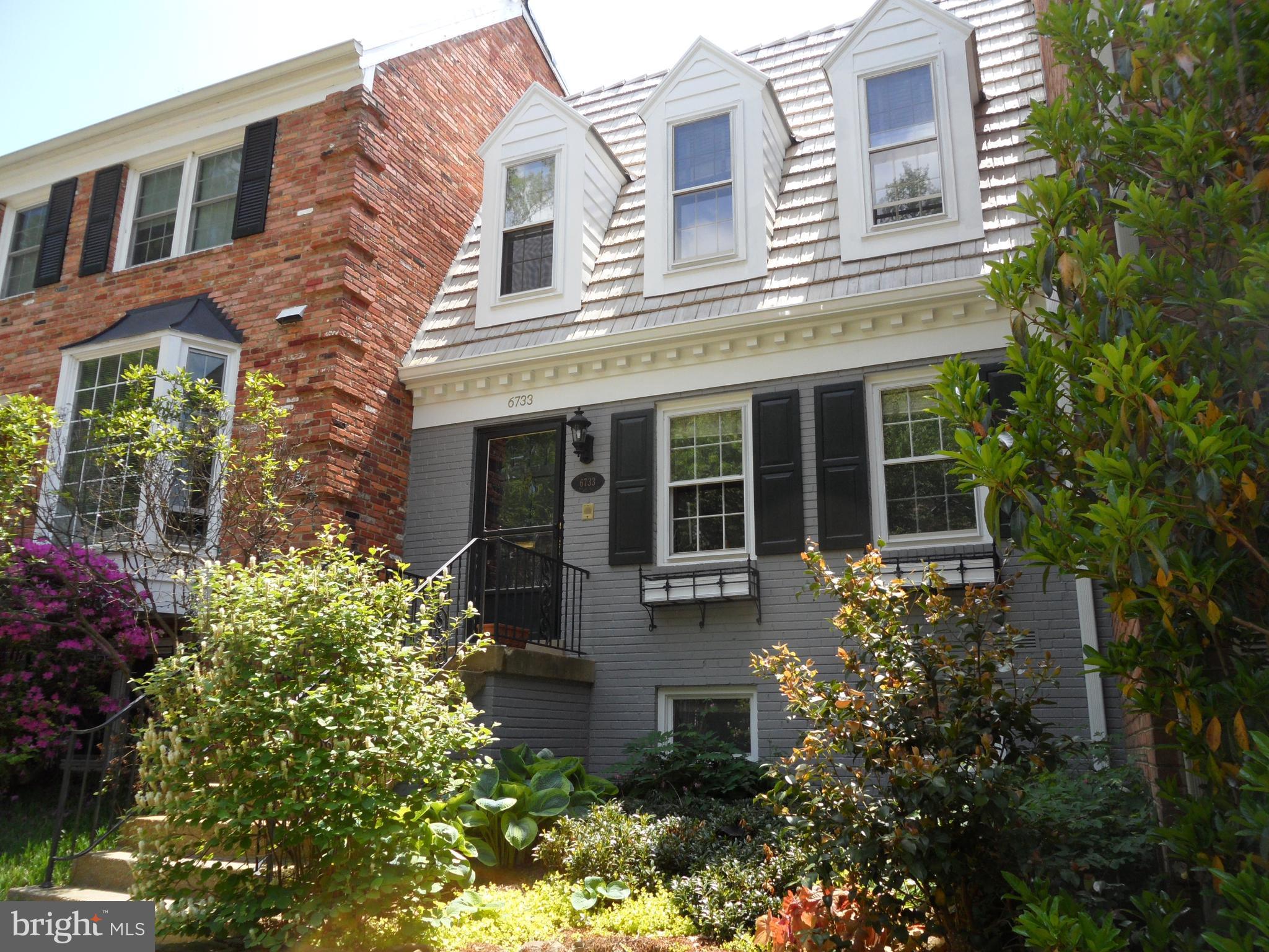 6733 Baron Road McLean, VA 22101 - Photo 1 of 29 All Brick 3 level TH, Fantastic Yard, Parking