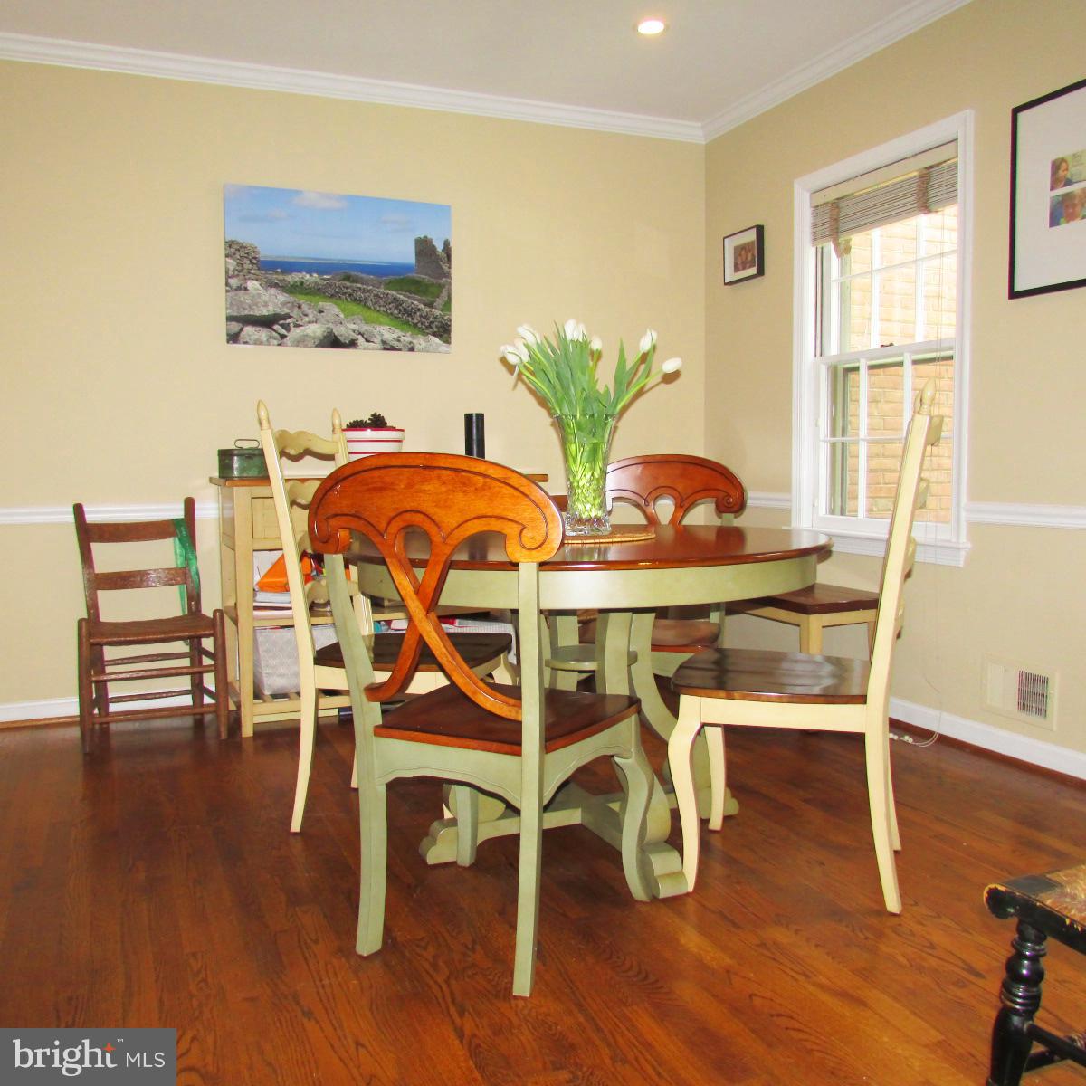 6733 Baron Road McLean, VA 22101 - Photo 9 of 29 Another view of the dining room lots of light