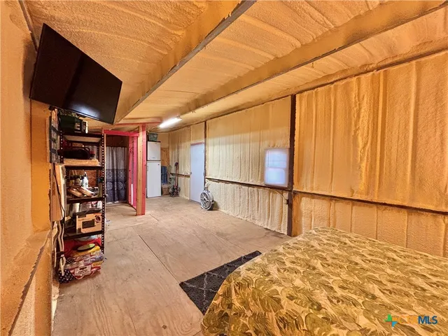 a view of a storage & utility room