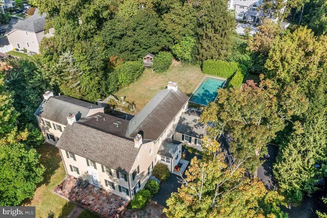 a front view of a house with patio