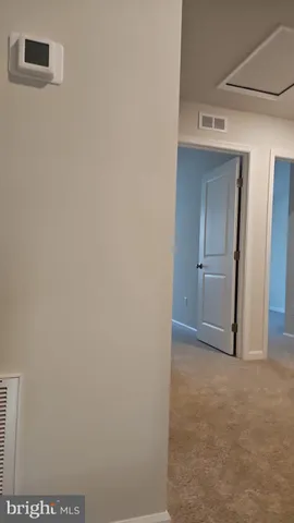 a view of wooden door