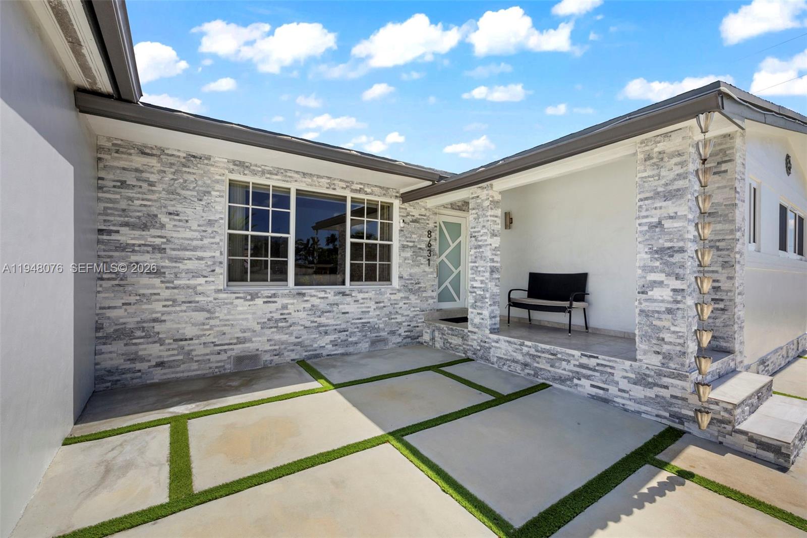 8631 Southwest 16th Terrace Miami, FL 33155 - Photo 5 of 39 a view of an outdoor kitchen