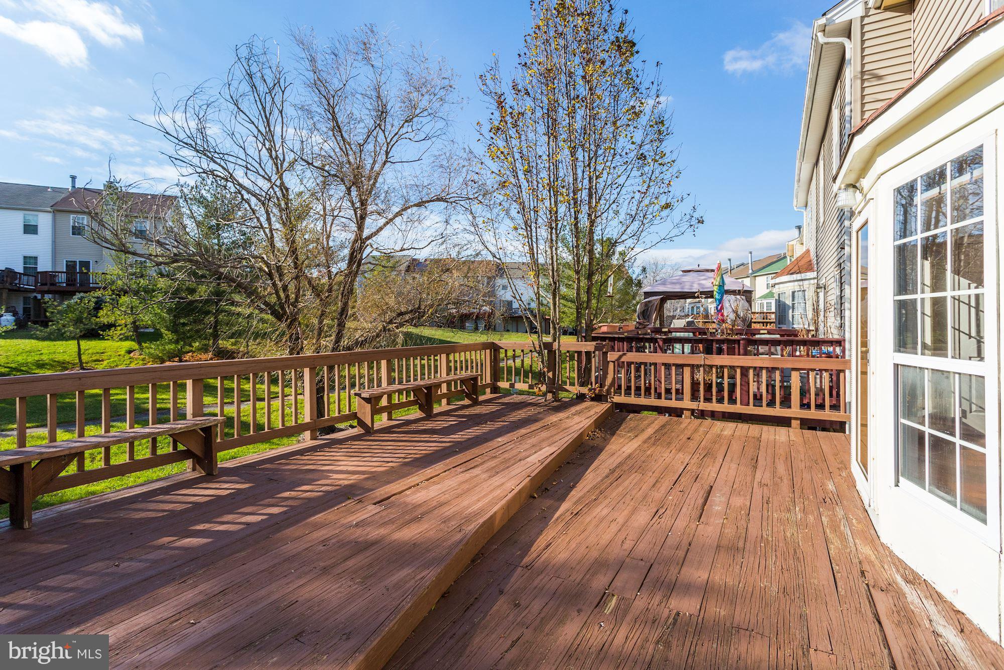 6819 Mayfair Road Laurel, MD 20707 - Photo 33 of 40 Expansive deck with beautiful view