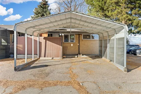 a front view of a house with a garage