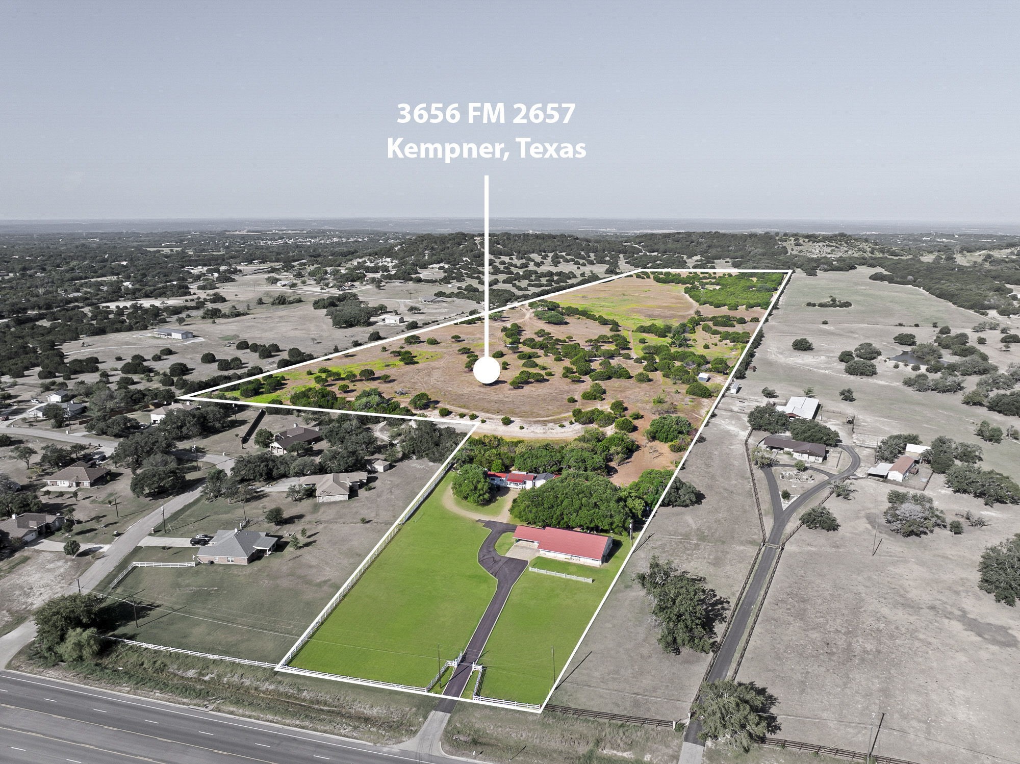 3656 Farm To Market Road 2657 Kempner, TX 76539 - Photo 2 of 39 an aerial view of a city