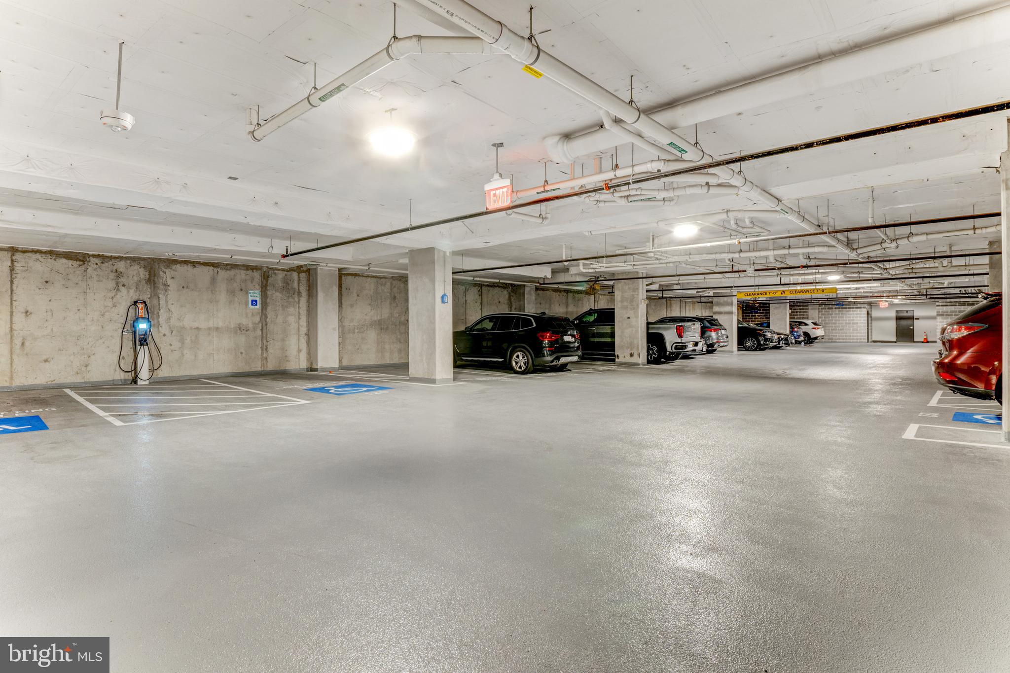 1761 Old Meadow Road, Unit 209 McLean, VA 22102 - Photo 22 of 58 a view of a car garage