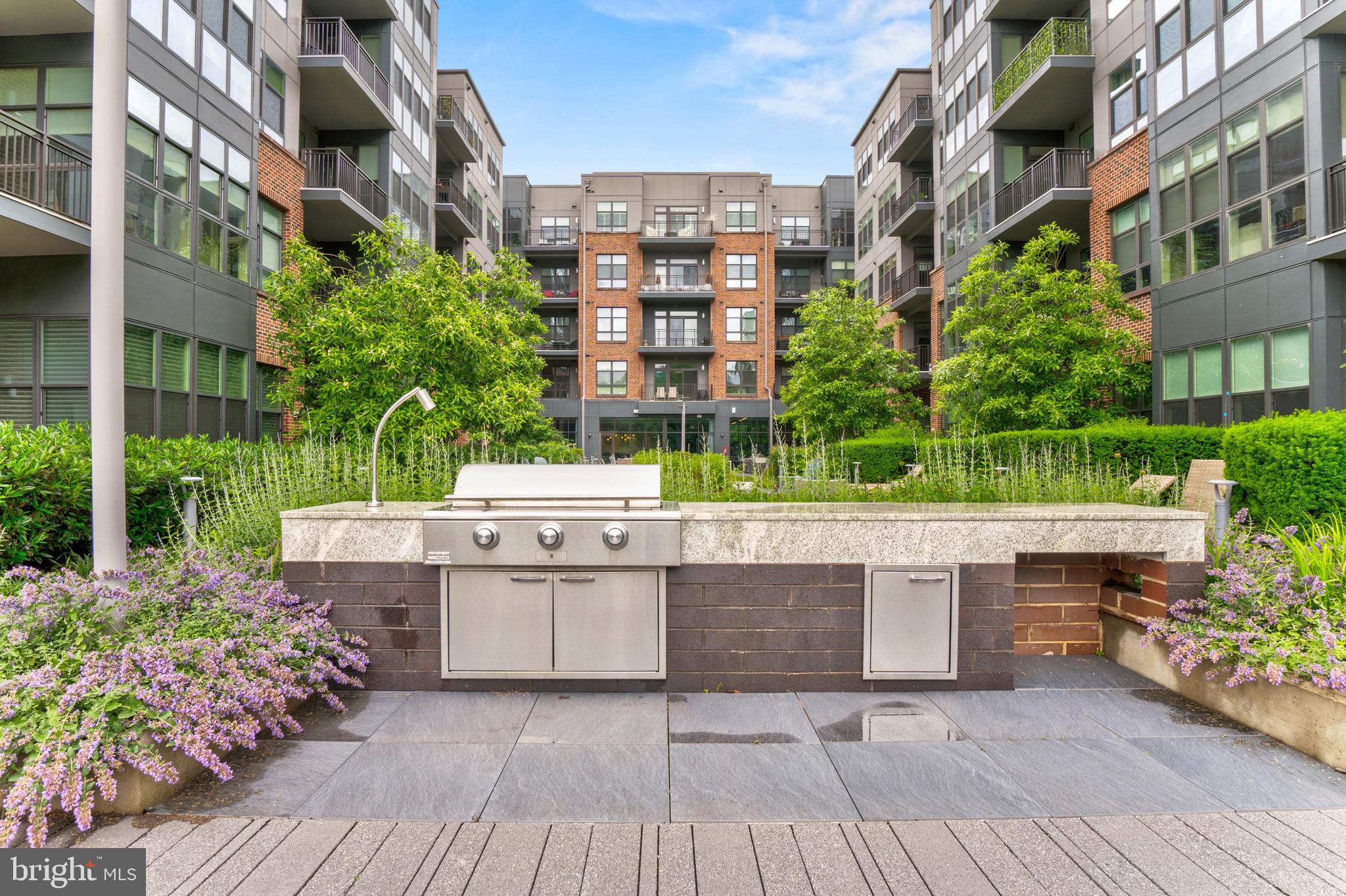 1761 Old Meadow Road, Unit 209 McLean, VA 22102 - Photo 38 of 58 Amenities - Outdoor Lounge + Grill