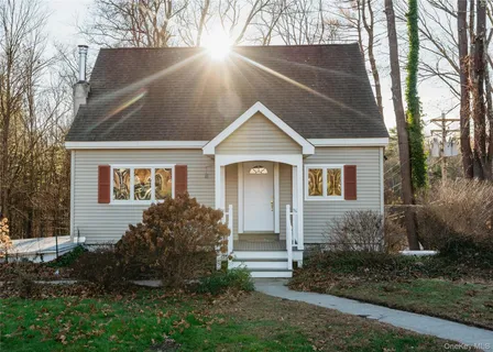 a backyard of a house