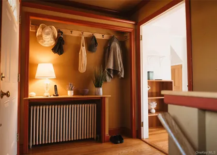 a view of front door