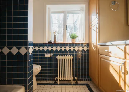 a view of a bathroom