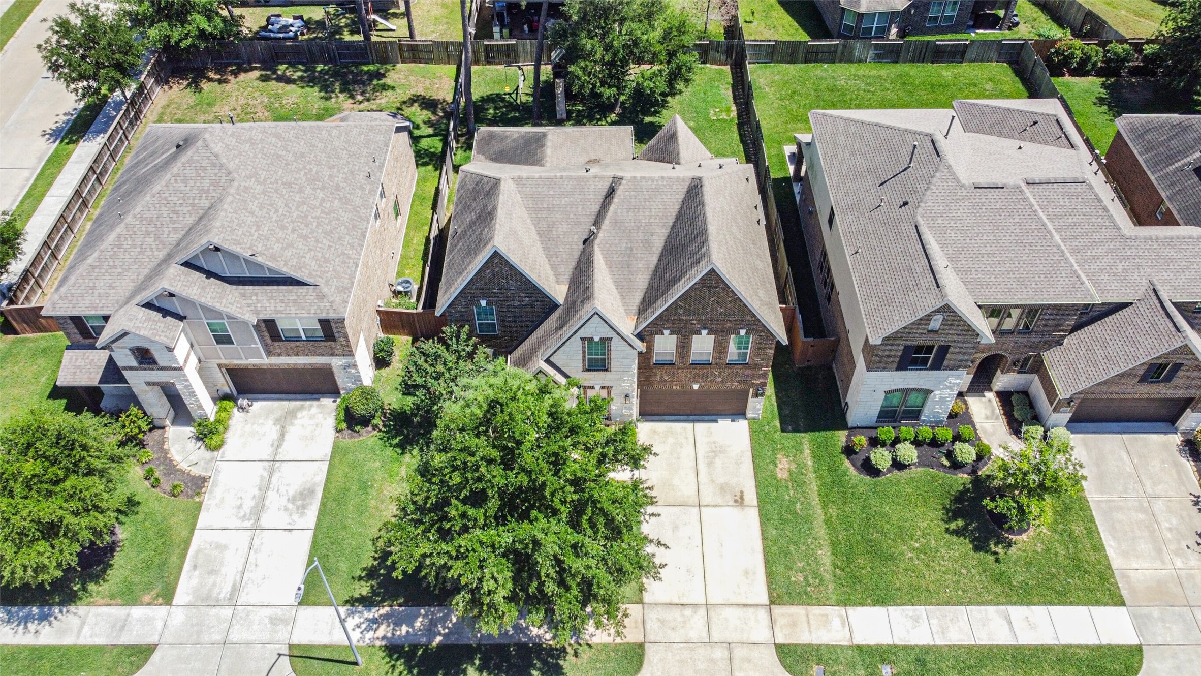 17120 Edge Branch Lane Houston, TX 77044 - Photo 49 of 50 an aerial view of a house with a garden