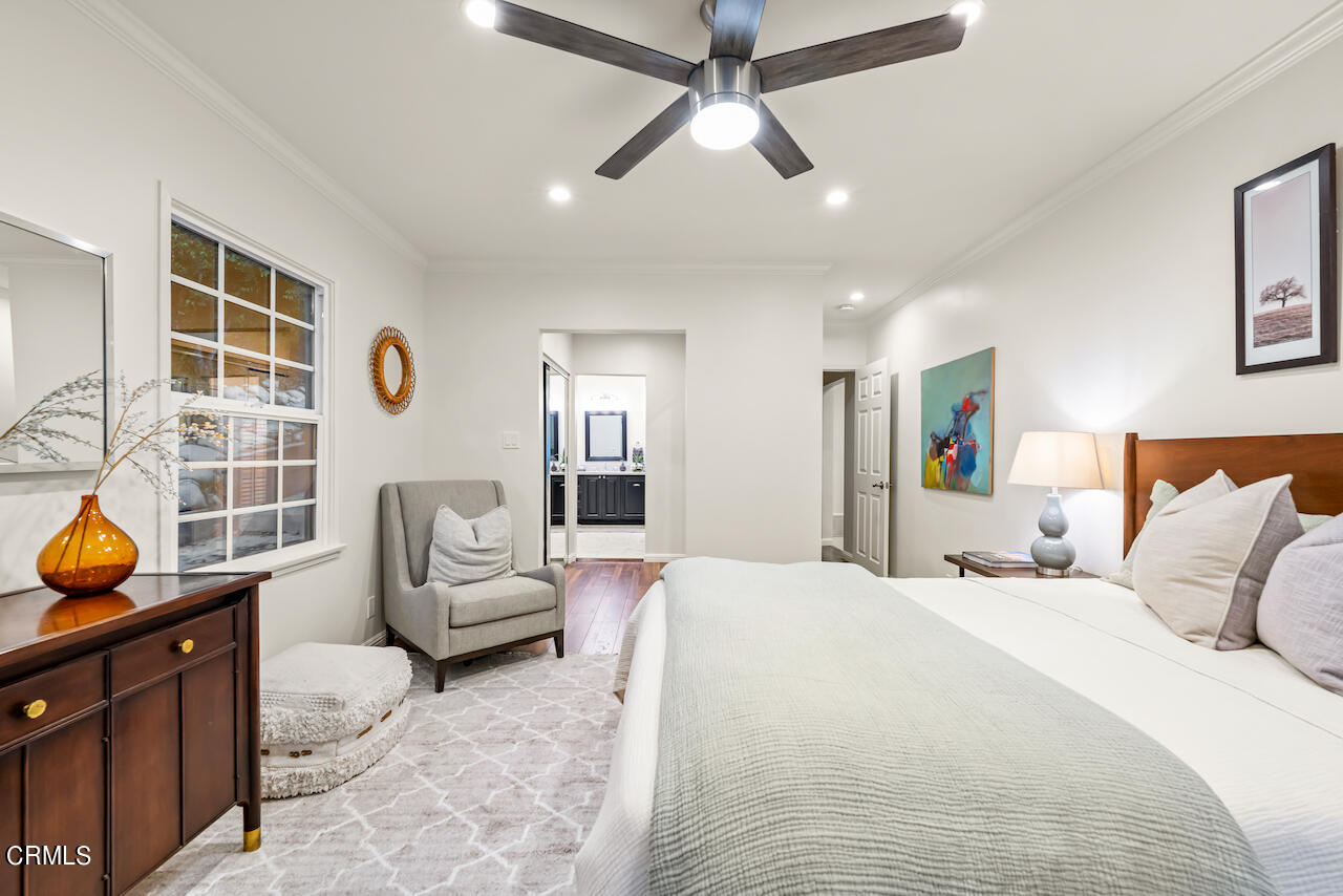 1425 Hillside Drive Glendale, CA 91208 - Photo 23 of 68 a bedroom with a bed and window