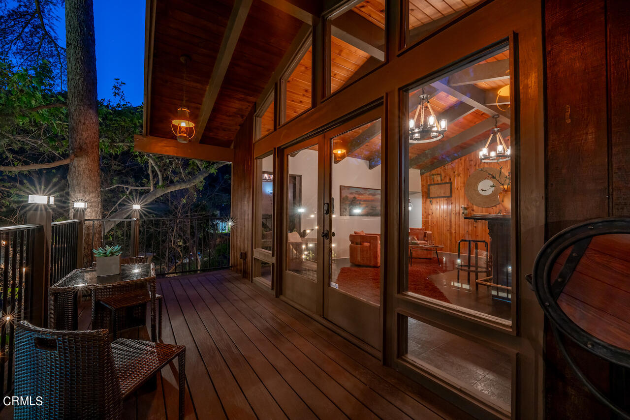 1425 Hillside Drive Glendale, CA 91208 - Photo 44 of 68 a view of swimming pool with a large window and wooden floor