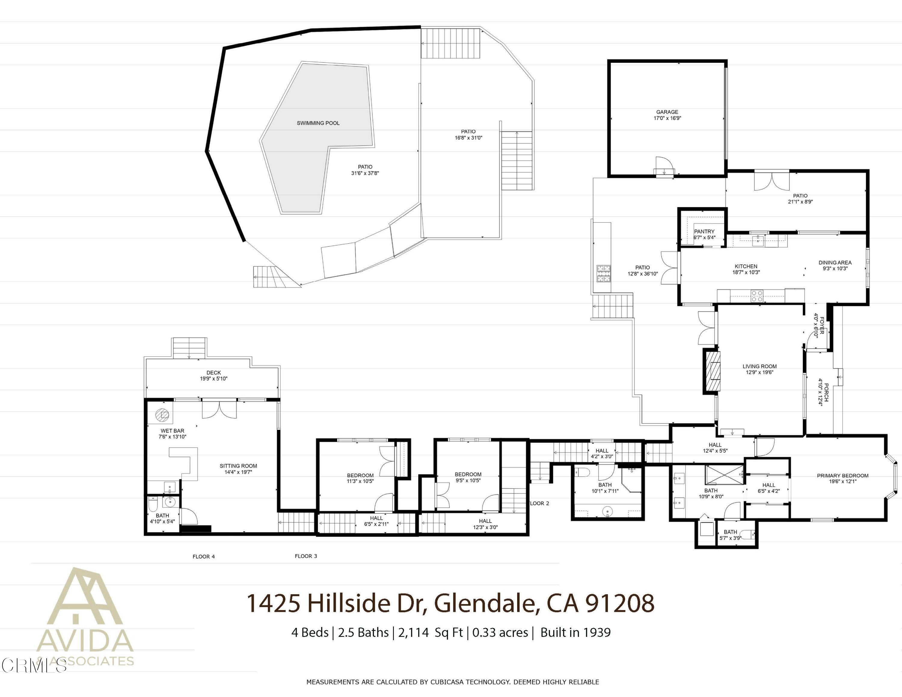 1425 Hillside Drive Glendale, CA 91208 - Photo 68 of 68 a black and white photo of a picture