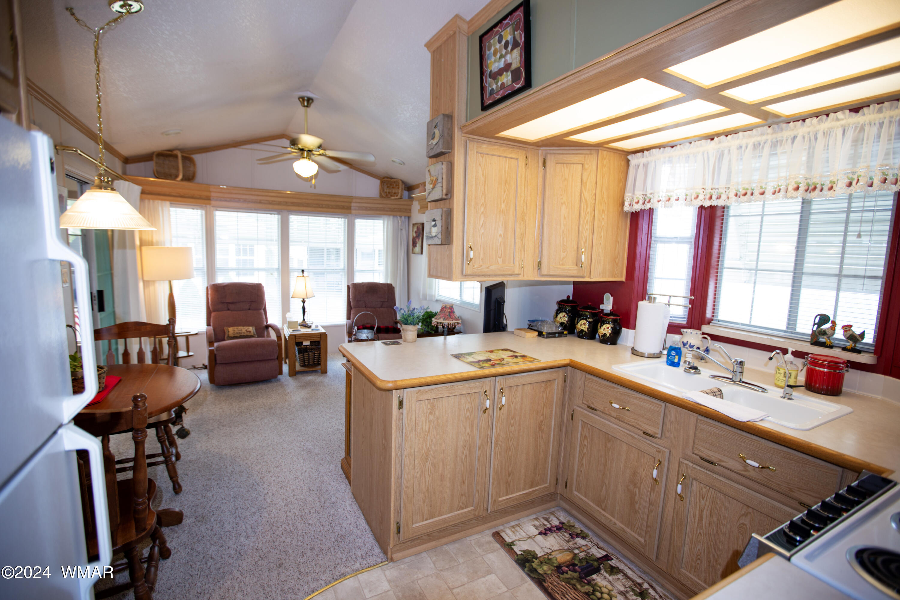 270 North Clark Road Show Low, AZ 85901 - Photo 6 of 16 Kitchen looking into Living Room