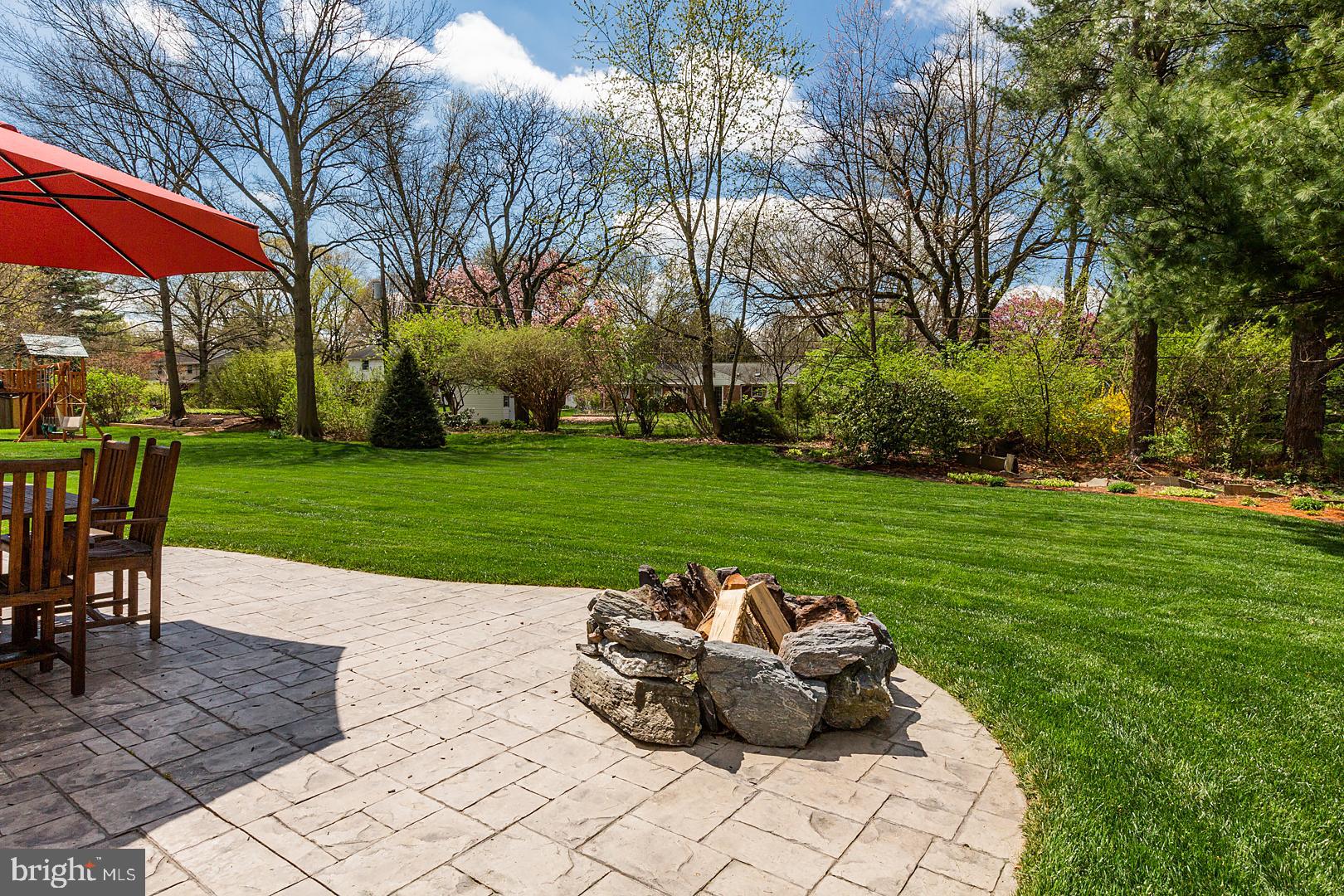 2006 Rachael Drive Lancaster, PA 17601 - Photo 53 of 59 FIRE PIT - STAMPED CONCRETE PATIO