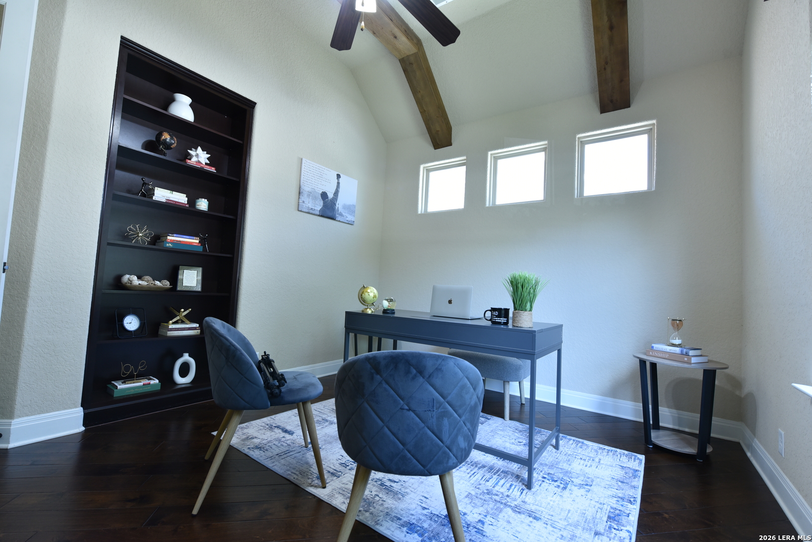 8907 Irving Hill Fair Oaks Ranch, TX 78015 - Photo 7 of 42 a view of a workspace with furniture and wooden floor
