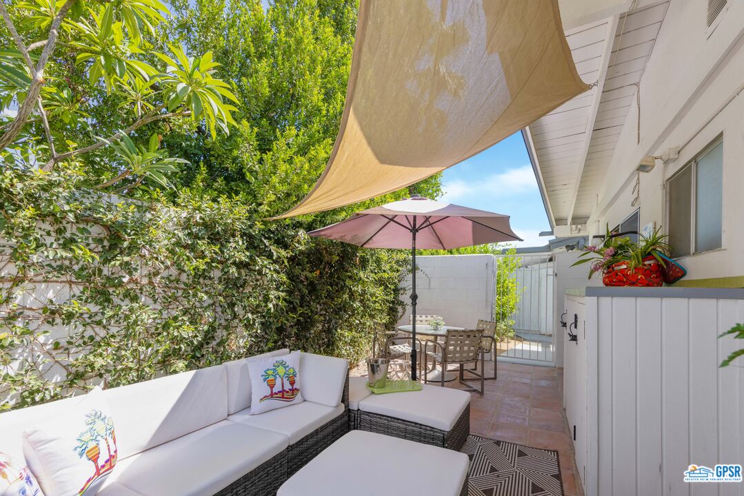 1655 Andee Drive Palm Springs, CA 92264 - Photo 21 of 23 swimming pool view with a seating space