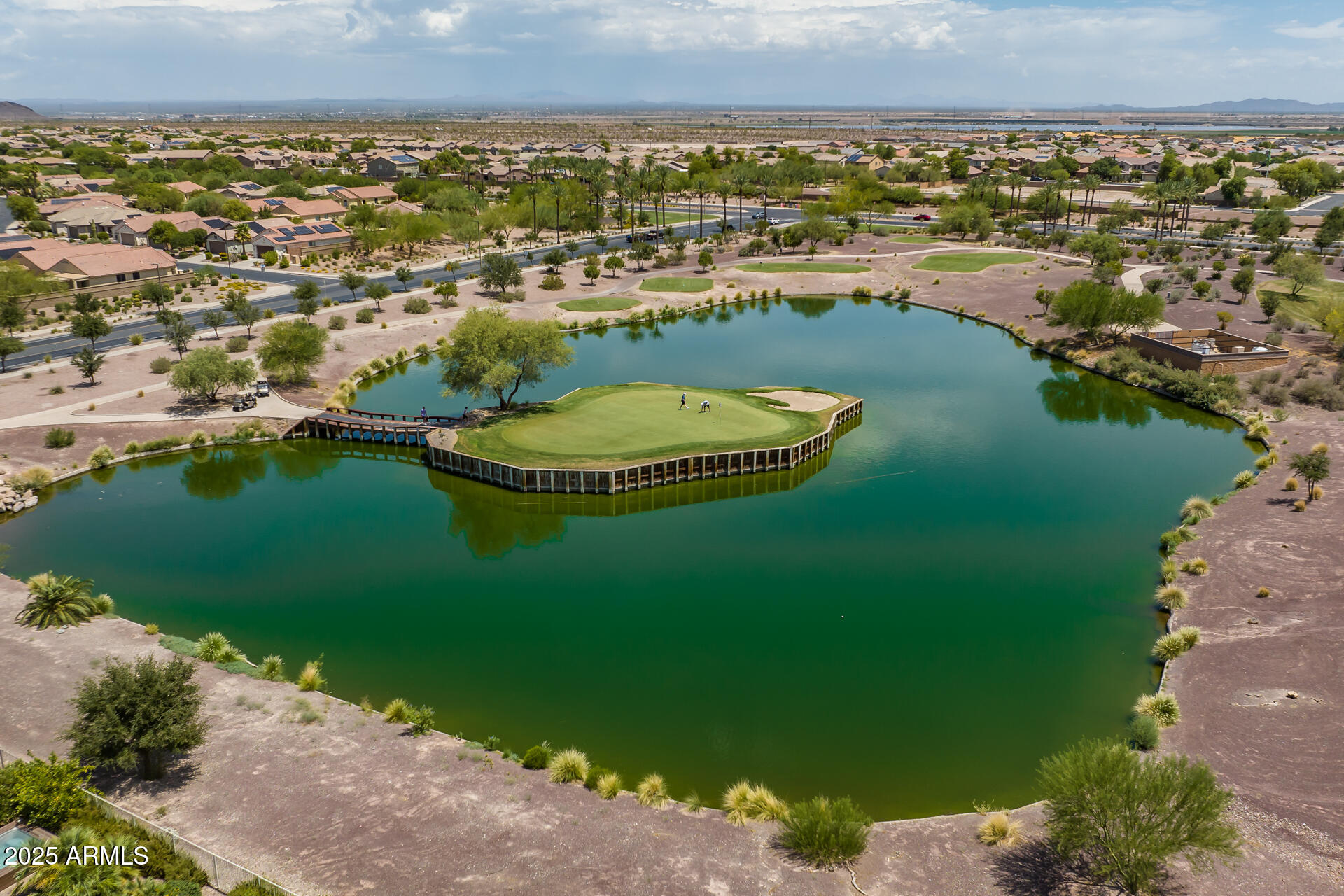 8160 West Cinder Brook Way Florence, AZ 85132 - Photo 68 of 81 an aerial view of a house